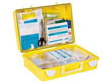 Cargar imagen en el visor de la galería, Imagen del botiquín de primeros auxilios pediátrico SN-CD amarillo