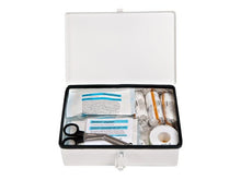 Carregar imagem no visualizador da galeria, Imagen del botiquín de primeros auxilios de acero para vehículos