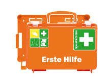 Carregar imagem no visualizador da galeria, Imagen del botiquín de primeros auxilios Quick-CD naranja de Söhngen