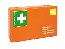 Carregar imagem no visualizador da galeria, Imagen del botiquín de primeros auxilios para complementos adicionales de Söhngen de plástico y color naranja
