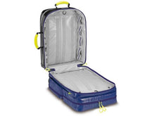 Charger l'image dans la galerie, Imagen de la mochila de emergencia Wasserkuppe L-FT2 de PAX azul abierta