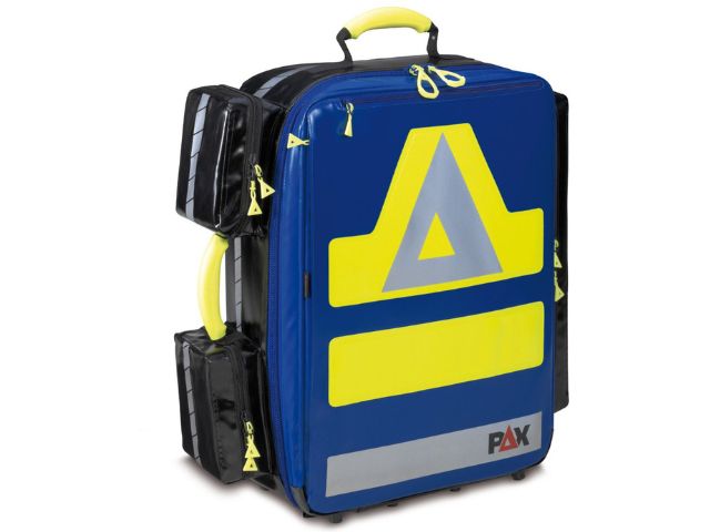 Imagen de la mochila de emergencia Wasserkuppe L-ST azul de PAX