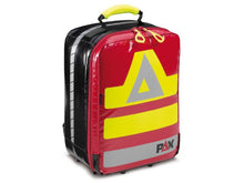 Charger l'image dans la galerie, Imagen de la mochila de emergencia Rapid Response roja de PAX