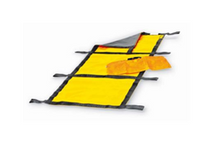 Cargar imagen en el visor de la galería, Imagen de la HP Hirvin Plus, lona porta heridos amarilla