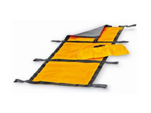 Cargar imagen en el visor de la galería, Imagen de la HP Hirvin Plus, lona porta heridos naranaja