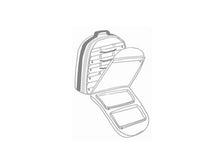 Charger l'image dans la galerie, Imagen del interior de la mochila profesional Mark Pro