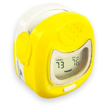 Carregar imagem no visualizador da galeria, Oxímetro de pulso infantil com display LCD de frequência cardíaca e gráfico de barras