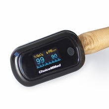 Cargar imagen en el visor de la galería, Pulsioxímetro adulto onda plestismográfica SpO2 frecuencia cardíaca pantalla OLED