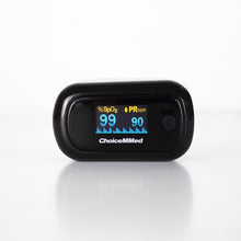 Cargar imagen en el visor de la galería, Pulsioxímetro adulto onda plestismográfica SpO2 frecuencia cardíaca pantalla OLED