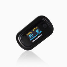 Cargar imagen en el visor de la galería, Pulsioxímetro adulto onda plestismográfica SpO2 frecuencia cardíaca pantalla OLED