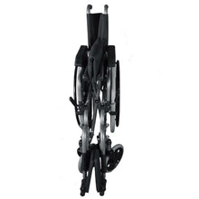 Cargar imagen en el visor de la galería, Silla de ruedas plegable giralda ruedas grandes reposabrazos abatibles ortopédica