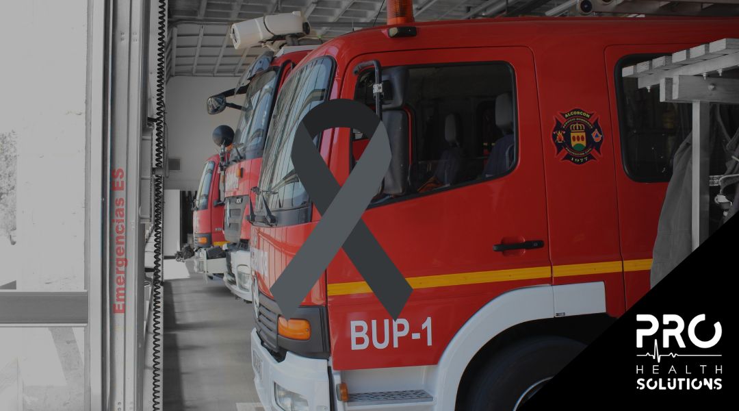 Imagen de la noticia del fallecimiento de dos bomberos de Alcorcón