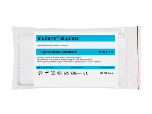 Imagen del apósito para dedos Aluderm Aluplast 12x2 cm de 50 unidadesde Söhngen
