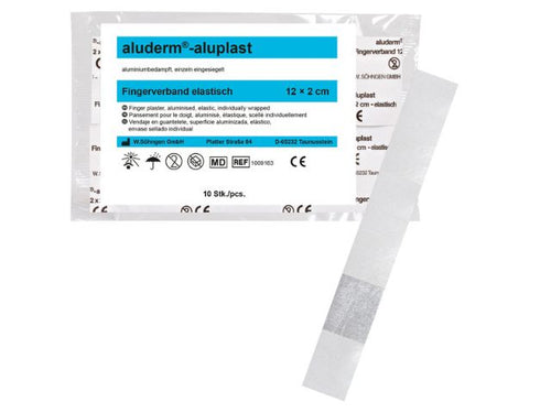 Imagen del apósito para dedos 10 unidades 12x2 cm Aluderm Aluplast de Söhngen