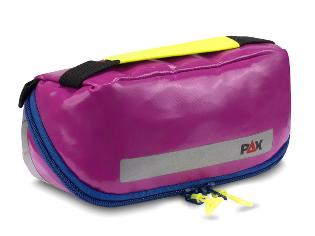 Imagen de la bolsa de aseo lila de PAX