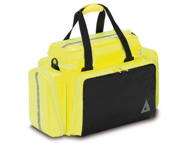 Imagen de la bolsa de emergencia Dresden amarilla de PAX parte trasera