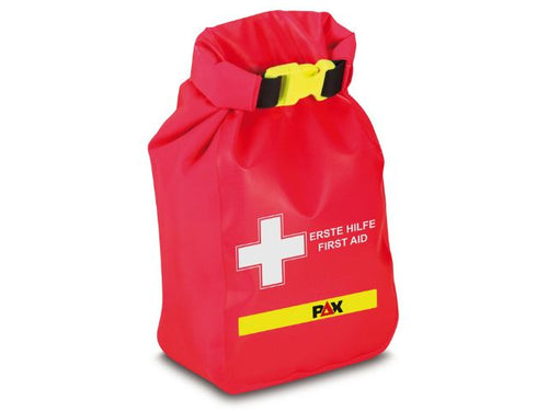 Imagen de la bolsa de primeros auxilios estanca e impermeable de PAX