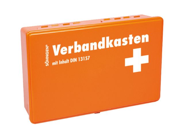 Imagen de botiquín de primeros auxilios KIEL naranja