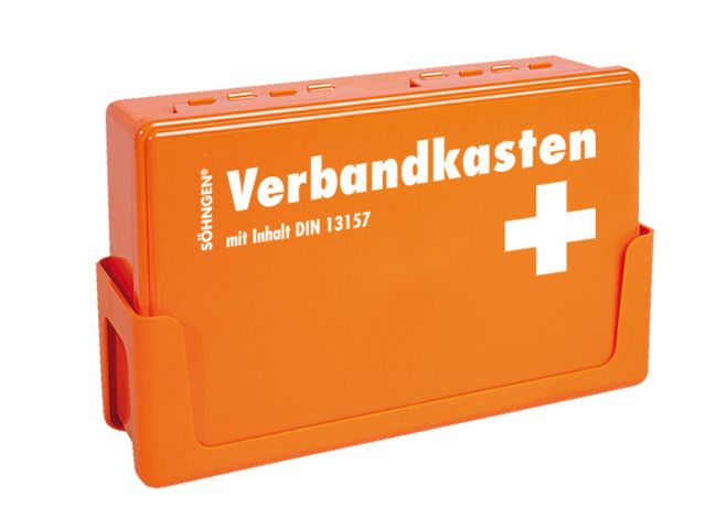 Imagen de botiquín de primeros auxilios KIEL naranja