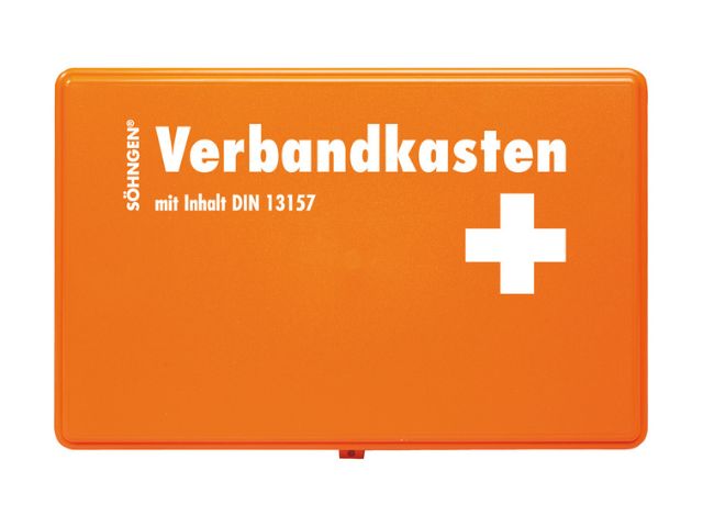 Imagen de botiquín de primeros auxilios KIEL naranja