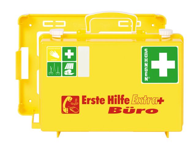Imagen del botiquín de primeros auxilios SN-CD amarillo Extra +