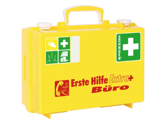 Imagen del botiquín de primeros auxilios SN-CD amarillo Extra +