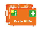Imagen del botiquín de primeros auxilios SN-CD naranja