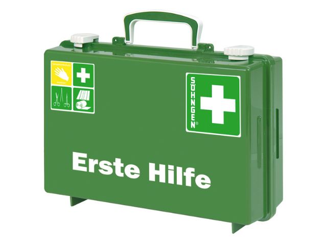 Imagen del botiquín de primeros auxilios SN-CD verde