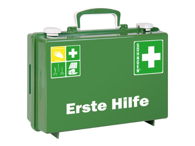 Imagen del botiquín de primeros auxilios SN-CD verde