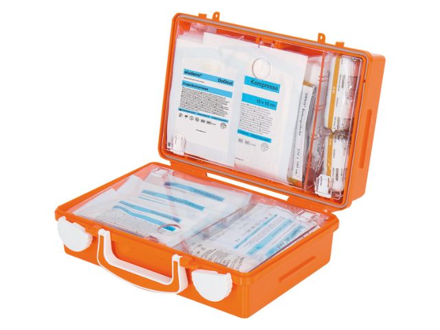 Imagen del botiquín de primeros auxilios Quick-CD naranja de Söhngen