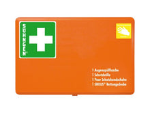 Cargar imagen en el visor de la galería, Imagen del botiquín de primeros auxilios para complementos adicionales de Söhngen de plástico y color naranja
