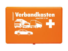 Cargar imagen en el visor de la galería, Imagen del botiquín de primeros auxilios para vehículos naranja
