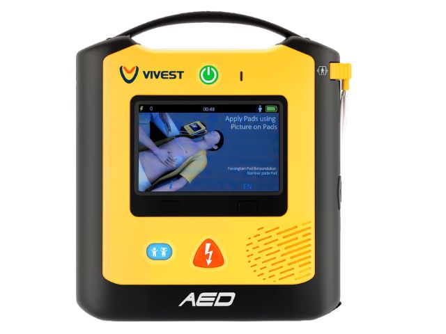 Imagen del Desfibrilador Semiautomático Vivest A3