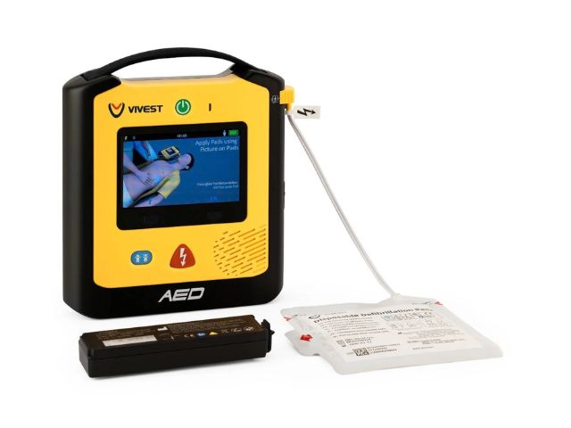 Imagen del Desfibrilador Semiautomático Vivest A3
