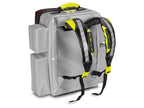 Imagen de la mochila de emergencia Care de PAX parte trasera con tirantes transporte