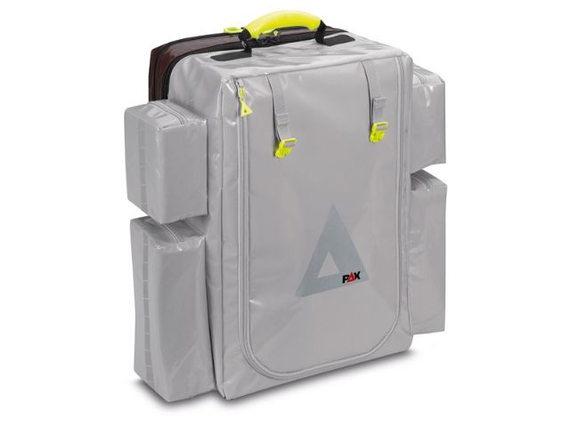 Imagen de la mochila de emergencia Care de PAX parte trasera