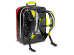 Imagen de mochila de emergencia Feldberg San roja de PAX parte trasera