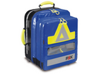Imagen de la mochila de emergencia para paramédico Feldberg DEA azul de PAX