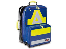 Cargar imagen en el visor de la galería, Imagen de la mochila de emergencia Wasserkuppe L-FT azul de PAX
