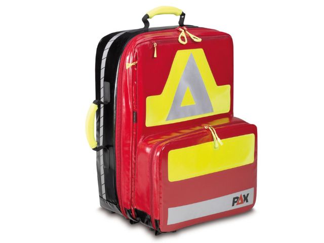 Imagen de la mochila de emergencia Wasserkuppe L-FT roja de PAX