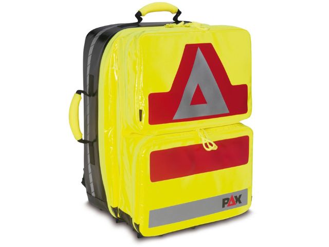 Imagen de la mochila de emergencia Wasserkuppe L-FT2 de PAX amarilla