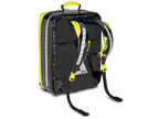 Imagen de la mochila de emergencia Wasserkuppe L amarilla de PAX parte trasera