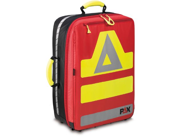 Imagen de la mochila de emergencia Wasserkuppe L roja RIT de PAX