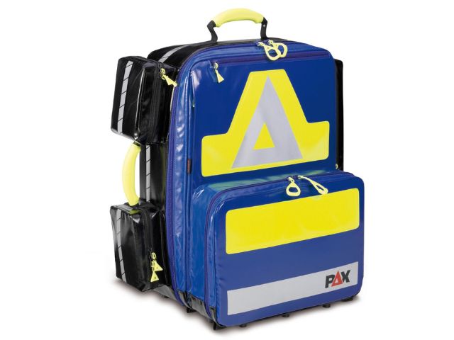 Imagen de la mochila de emergencia Wasserkuppe L-ST-FT de PAX azul