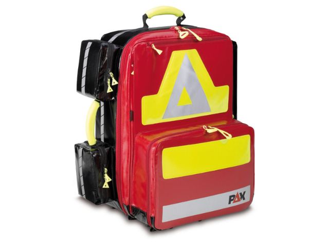Imagen de la mochila de emergencia Wasserkuppe L-ST-FT de PAX roja