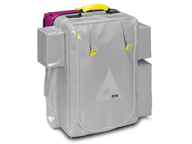 Imagen de la mochila de emergencia Aftercare de PAX parte trasera