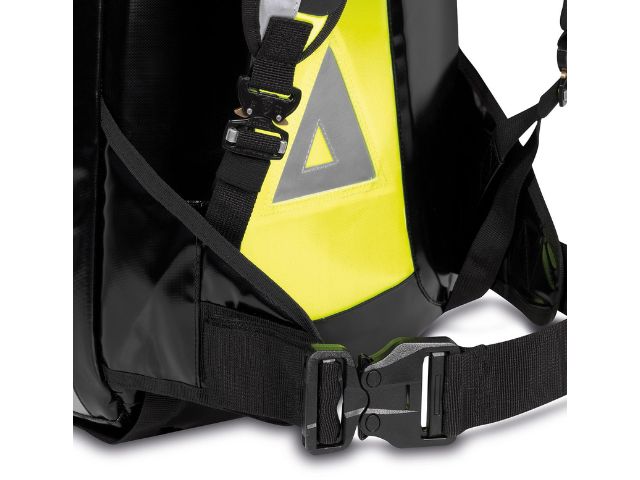 Imagen de la mochila para material de rescate en altura de PAX cierre de seguridad