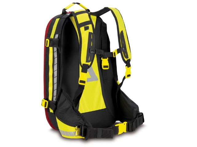 Imagen de la mochila para rescate de montaña Patrouilleur de PAX parte trasera