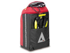Imagen de la mochila de emergencia para rescate aéreo Flight Medic talla M de PAX parte trasera con tirantes guardados