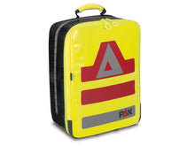 Charger l&#39;image dans la galerie, Imagen de la mochila de emergencia grande y compacta Rapid Response amarilla de PAX
